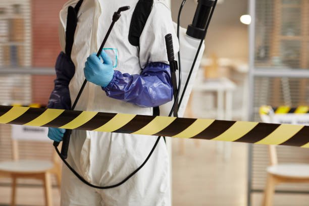 Professional Unattended Death Cleanup technician working in Long Beach, MD